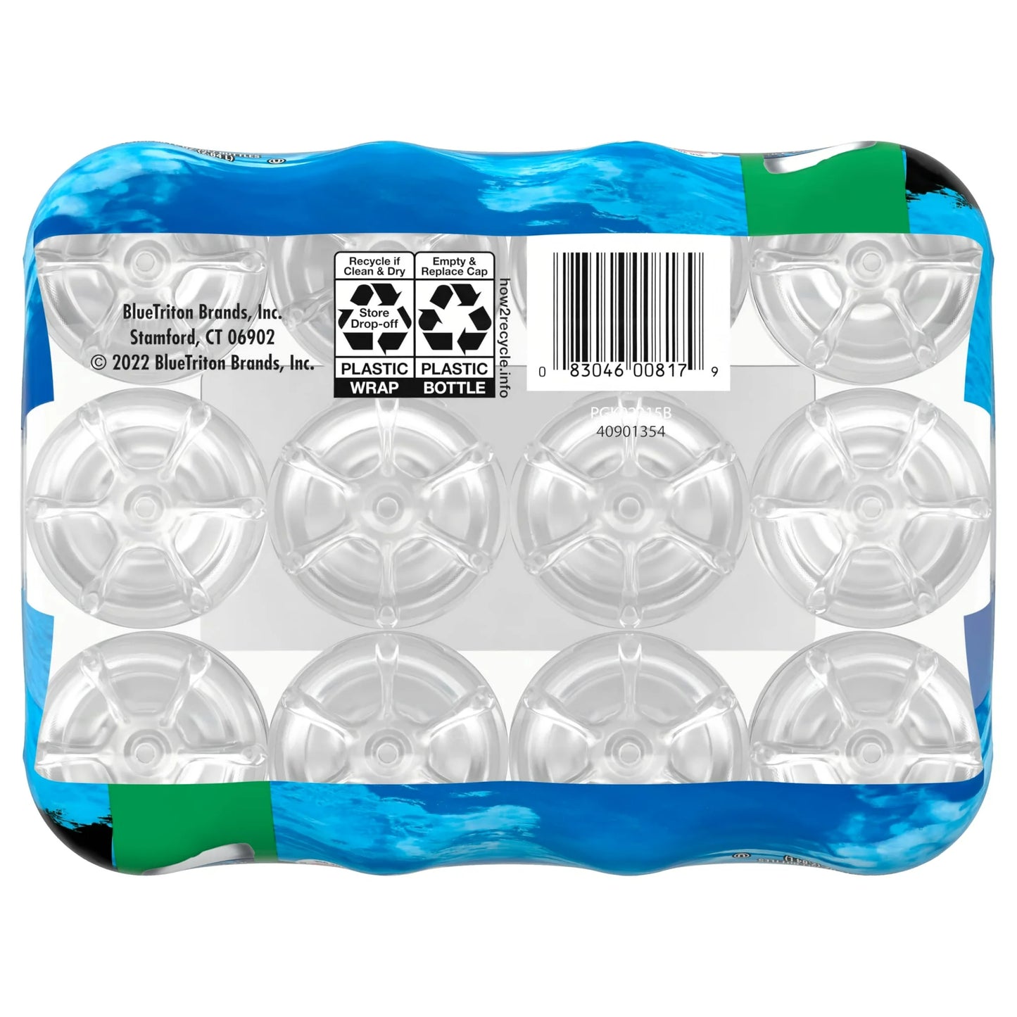 ICE MOUNTAIN Brand 100% Natural Spring Water, 8-ounce mini plastic bottles (Pack of 12)