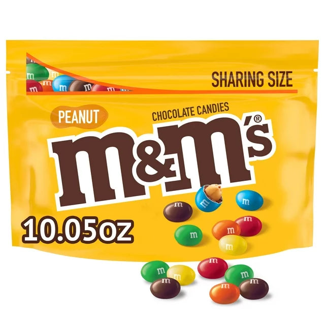 Bolsa de M&M con sabor a cacahuete de 10.05 oz