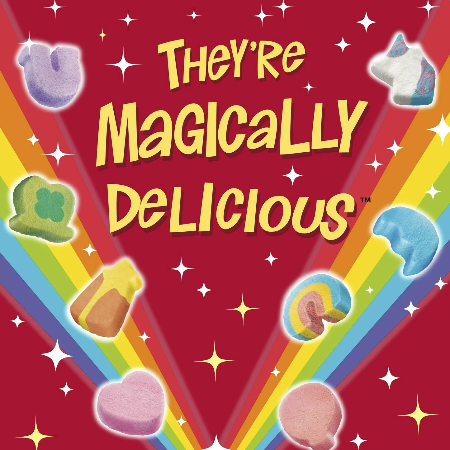 Lucky Charms with Marshmallows Cereal Cup, Gluten Free, Single Serve Cereal, 1.7 oz