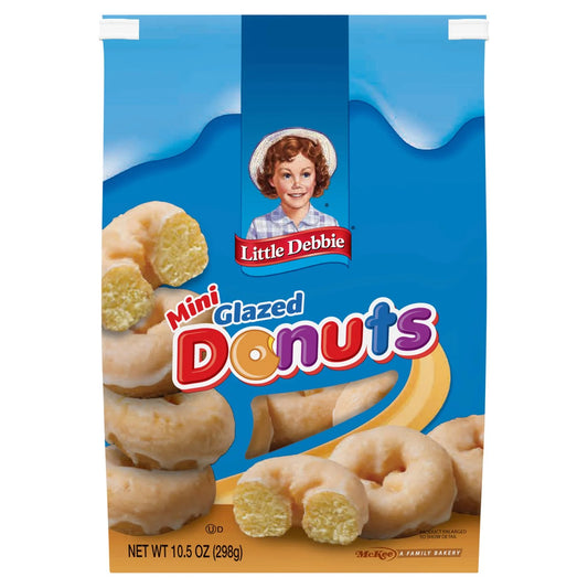 Little Debbie Donuts Mini Glazed 10.5 oz