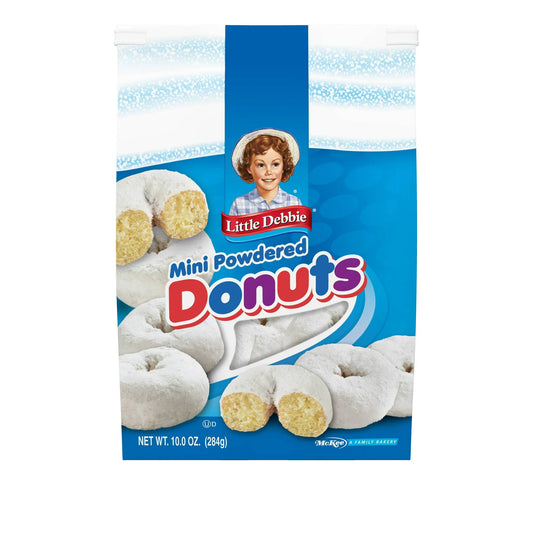 Little Debbie Powdered Mini Donuts, 10 oz