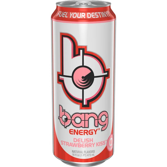 Bang Energy, Delish Strawberry Kiss, 1 Count, 16 fl oz