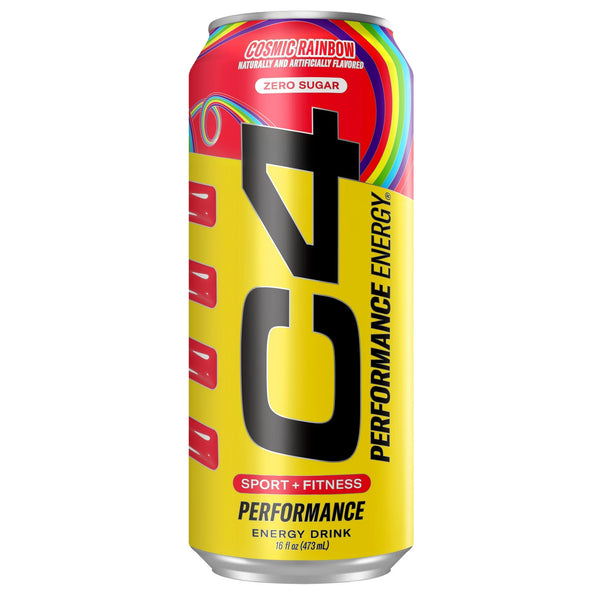 Cellucor C4 Performance Energy Drink, Skittles, 16oz, 1 Can