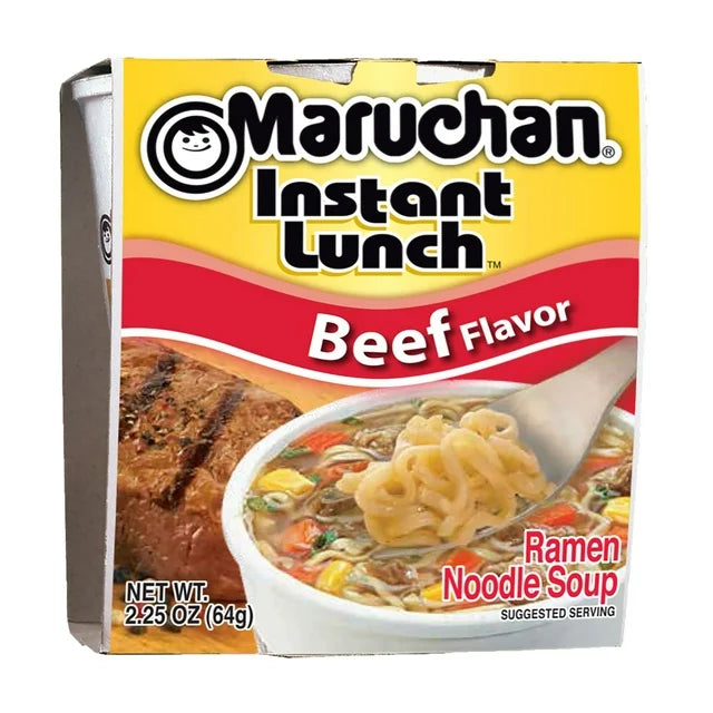 Maruchan - Almuerzo instantáneo sabor carne de res - Almuerzo instantáneo 2.25