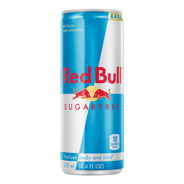 Bebida energética sin azúcar Red Bull 8.4oz