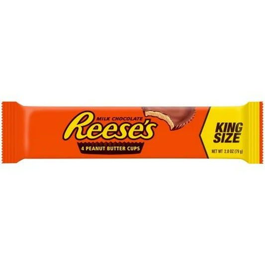 Taza de mantequilla de maní Reese's tamaño king de 2.8 oz