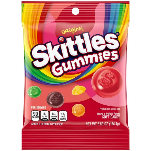 Gomitas Skittles originales de 5.8 oz