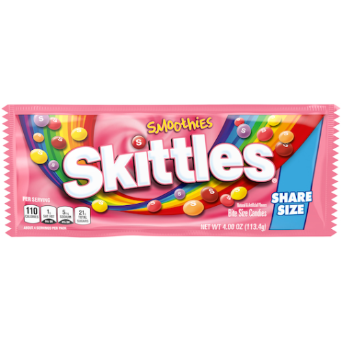 Batidos Skittles tamaño para compartir 4oz