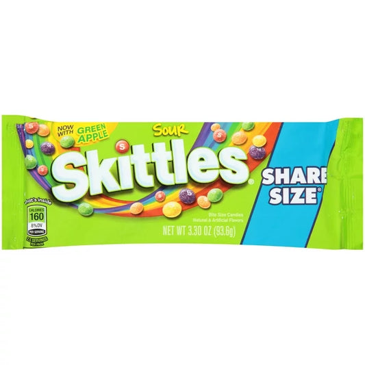 Skittles Sour Tamaño para compartir 3.3 oz