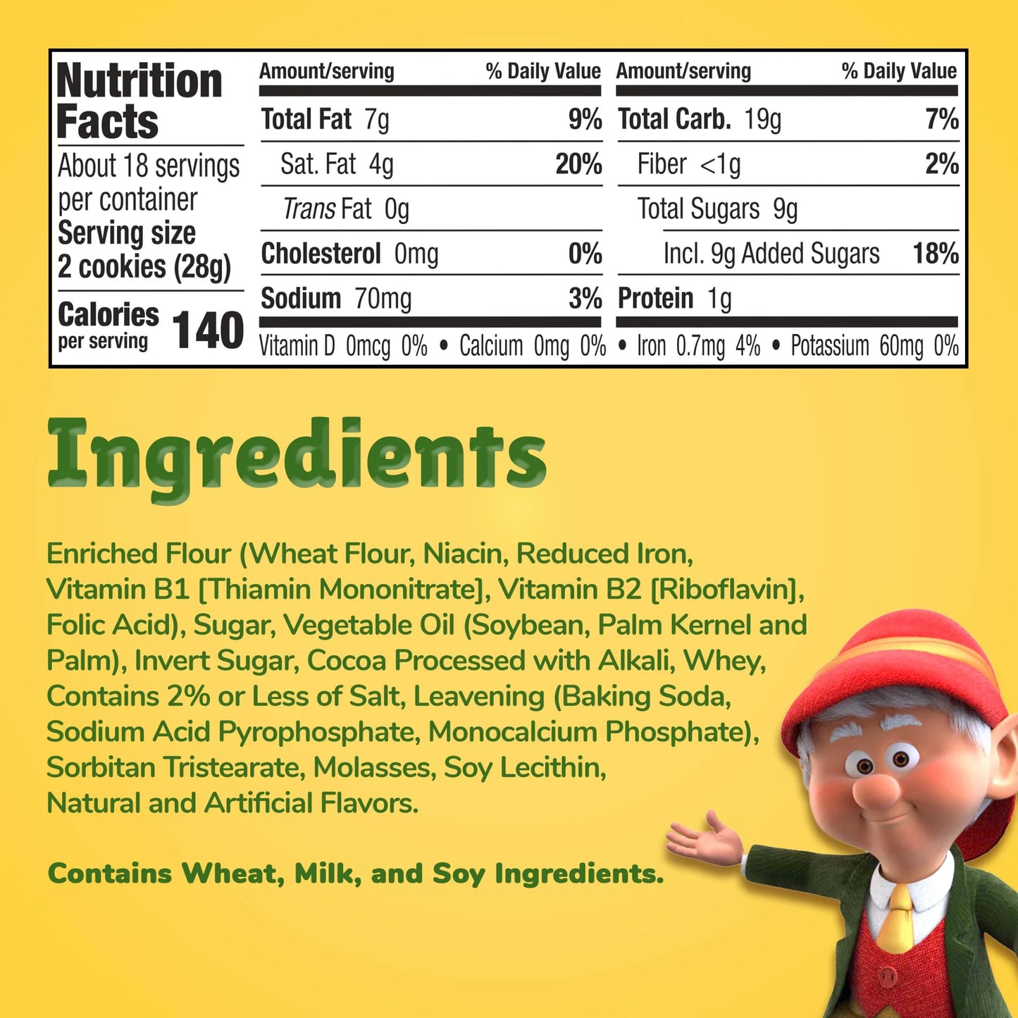 Keebler Fudge Stripes, Original Shortbread Cookies Coated in Keebler Fudge, Family Size 17.3 oz